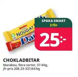 MARABOU Chokladbitar