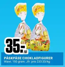 ÖoB PÅSKPÅSE CHOKLADFIGURER erbjuda
