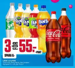 ÖoB Läsk 1,5 liter erbjuda
