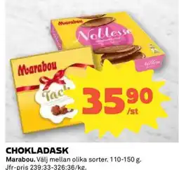 Coop Chokladask erbjuda