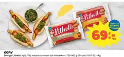 Coop Lithells Korv erbjuda