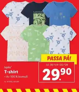Lidl LUPILU T-shirt erbjuda