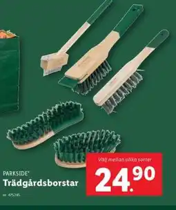 Lidl PARKSIDE Trädgårdsborstar erbjuda