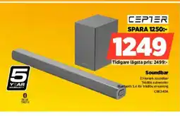 Power Cepter Soundbar erbjuda
