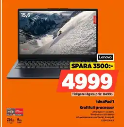 Lenovo IdeaPad 1 Kraftfull processor