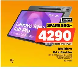 Power Lenovo IdeaTab Pro 144 Hz 3K-skärm erbjuda