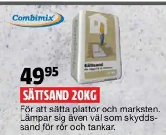 Bauhaus Sättsand 20kg erbjuda