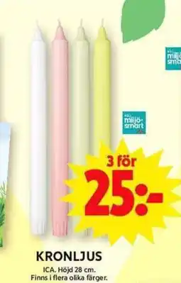 ICA Maxi KRONLJUS erbjuda