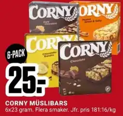 ÖoB CORNY MÜSLIBARS erbjuda