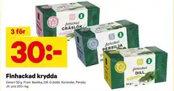 City Gross GARANT Finhackad krydda erbjuda