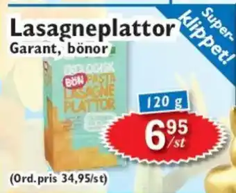 T-jarlen GARANT Lasagneplattor erbjuda