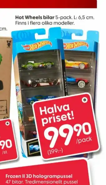 Rusta Hot Wheels Bilar erbjuda