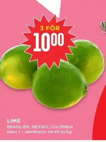 Willys Lime erbjuda