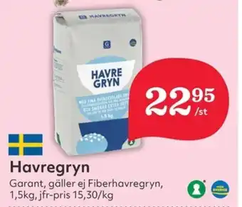 Hemköp GARANT Havregryn erbjuda