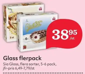 Hemköp SIA Glass flerpack erbjuda