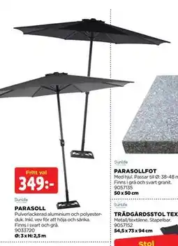Jem&Fix PARASOLL erbjuda