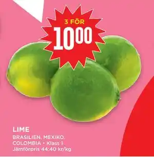 Willys Hemma LIME erbjuda