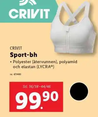 Lidl CRIVIT Sport-BH erbjuda