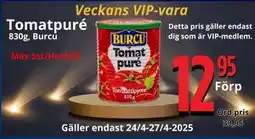 Supergrossen Tomatpuré erbjuda
