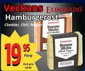 Supergrossen Hamburgerost erbjuda