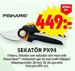 ICA Maxi Sekatö FISKARS r px94 erbjuda
