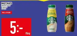 Matdax STARBUCKS Macchiato erbjuda
