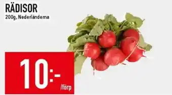 Matdax Rädisor erbjuda