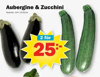 Pekås Aubergine & Zucchini erbjuda