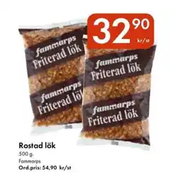 Snabbgross Rostad lök erbjuda