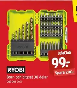 Jula Borr- och bitsset 38 delar erbjuda