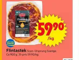ICA Supermarket Flintastek Scan. erbjuda
