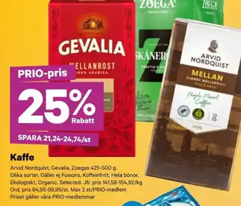 City Gross Kaffe erbjuda