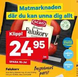 City Gross Falukorv erbjuda