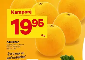 City Gross Apelsiner erbjuda