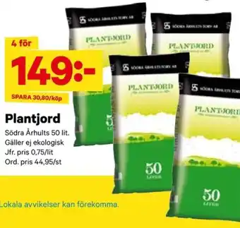 City Gross Plantjord erbjuda