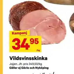 City Gross Vildsvinsskinka erbjuda