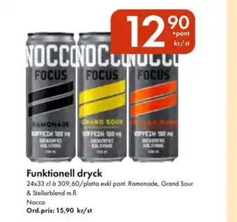 Snabbgross Funktionell dryck erbjuda