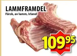 Matvärlden Tensta LAMMFRAMDEL erbjuda