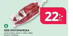 Tempo RÖD SPETSPAPRIKA erbjuda