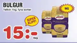Nya Pulsen BULGUR erbjuda