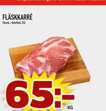 Din Mat FLÄSKKARRÉ erbjuda