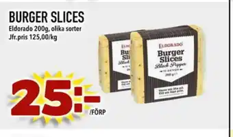 Din Mat BURGER SLICES erbjuda