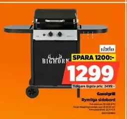 Power BIGHORN Gasolgrill Rymliga sidobord erbjuda