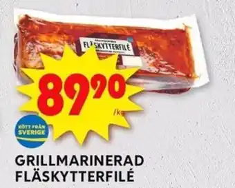 ICA Kvantum GRILLMARINERAD FLÄSKYTTERFILÉ erbjuda