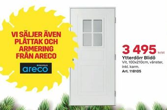 Byggmax Ytterdörr Blidö erbjuda