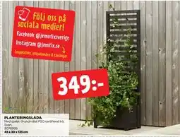 Jem&Fix PLANTERINGSLÅDA erbjuda