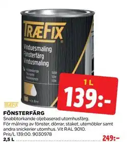 Jem&Fix FÖNSTERFÄRG erbjuda