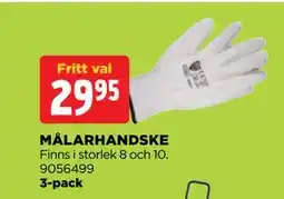 Jem&Fix MÅLARHANDSKE erbjuda