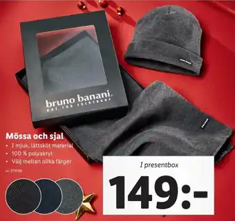 Mössa och sjal