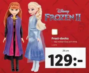 Disney Frozen II Frost-docka 34 cm
